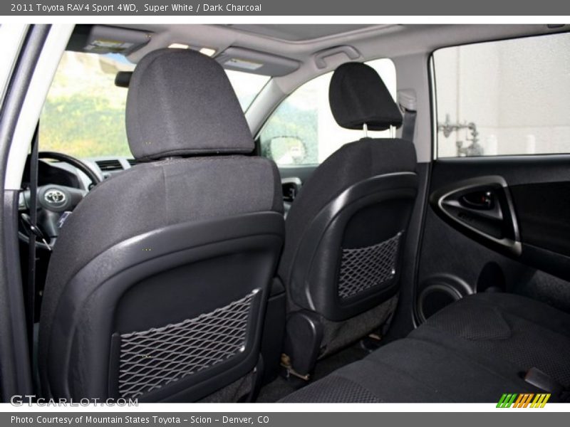 Super White / Dark Charcoal 2011 Toyota RAV4 Sport 4WD