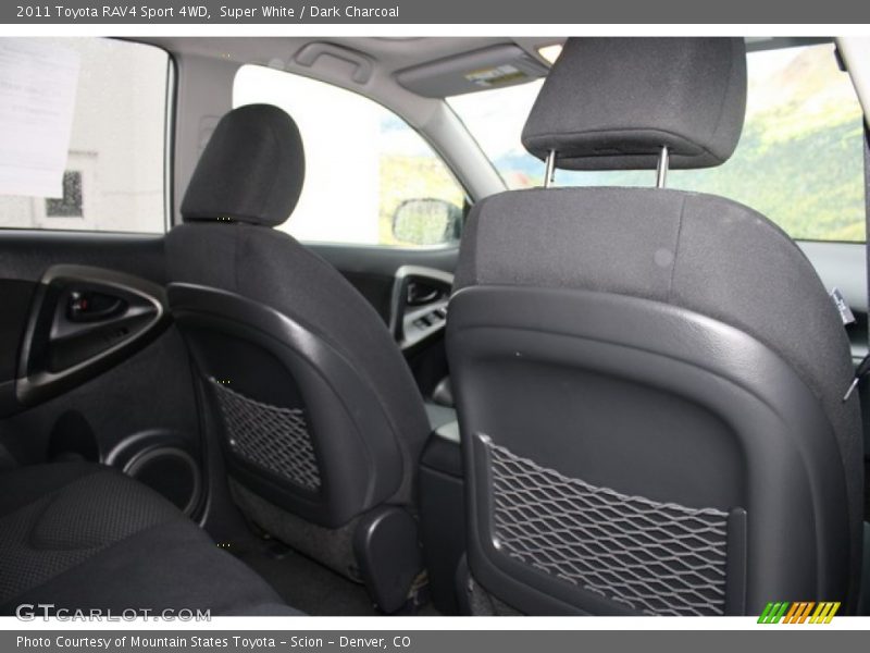 Super White / Dark Charcoal 2011 Toyota RAV4 Sport 4WD