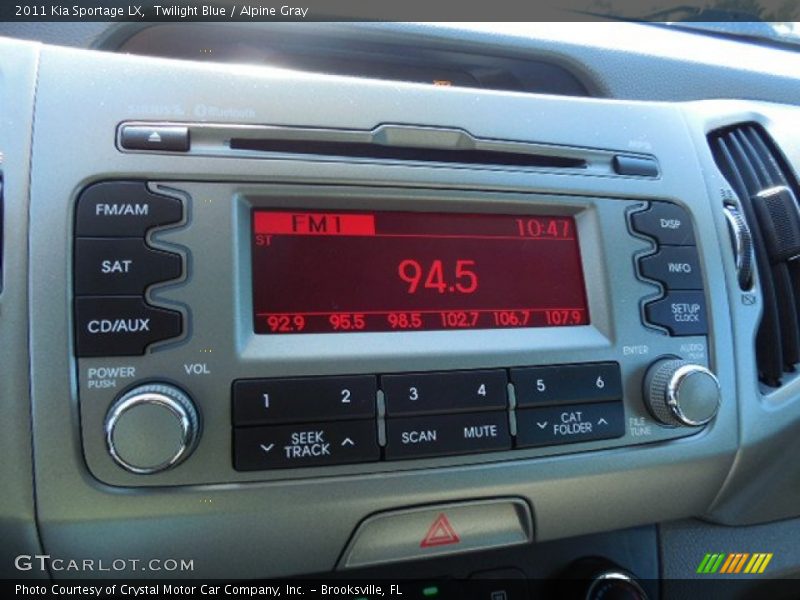 Twilight Blue / Alpine Gray 2011 Kia Sportage LX