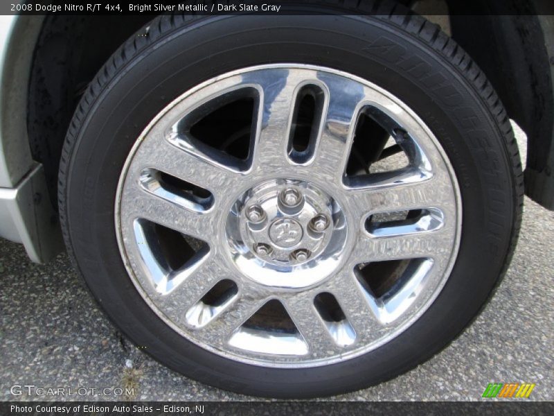 Bright Silver Metallic / Dark Slate Gray 2008 Dodge Nitro R/T 4x4