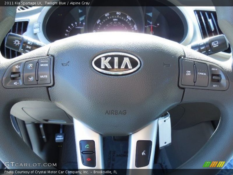 Twilight Blue / Alpine Gray 2011 Kia Sportage LX