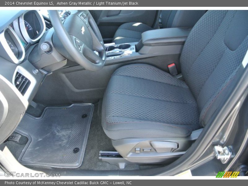 Ashen Gray Metallic / Light Titanium/Jet Black 2014 Chevrolet Equinox LS