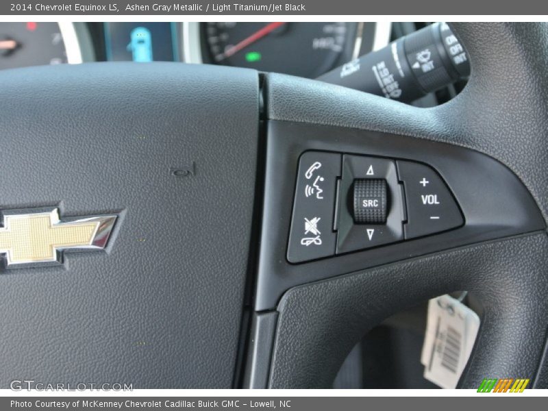 Ashen Gray Metallic / Light Titanium/Jet Black 2014 Chevrolet Equinox LS