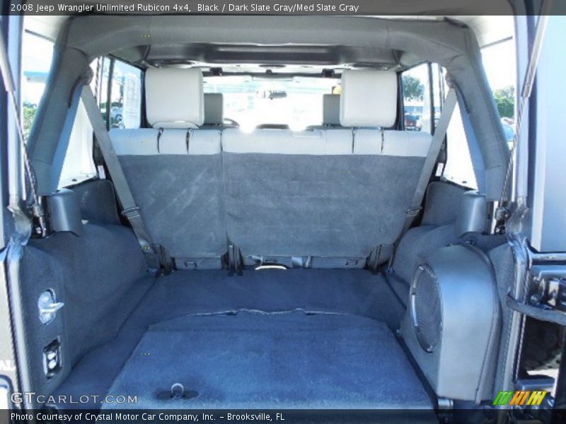 Black / Dark Slate Gray/Med Slate Gray 2008 Jeep Wrangler Unlimited Rubicon 4x4
