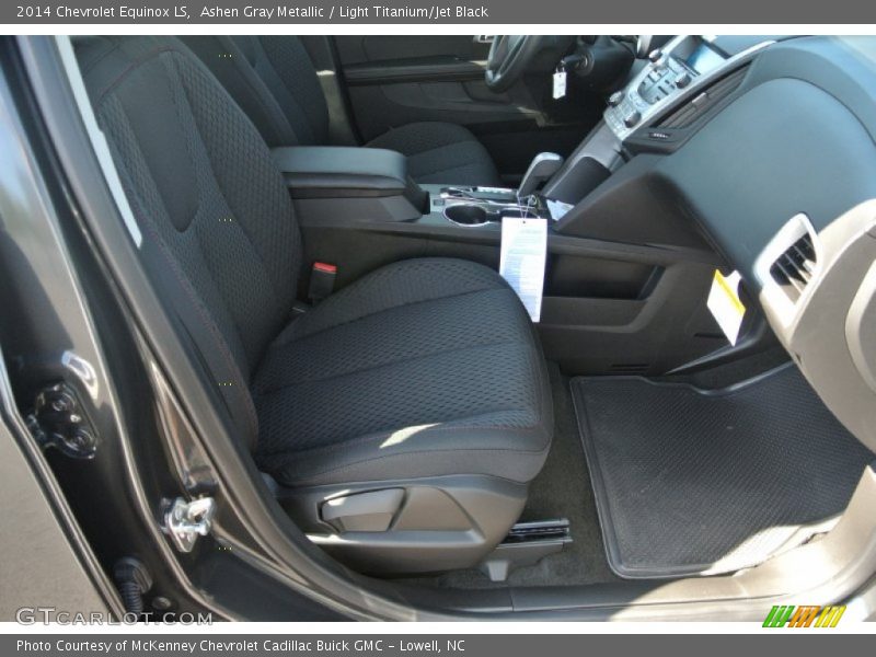 Ashen Gray Metallic / Light Titanium/Jet Black 2014 Chevrolet Equinox LS