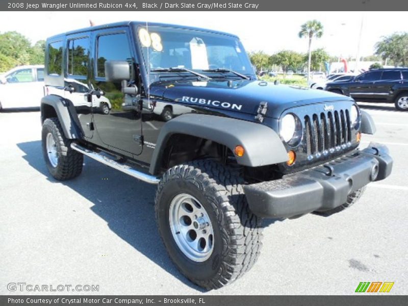 Front 3/4 View of 2008 Wrangler Unlimited Rubicon 4x4