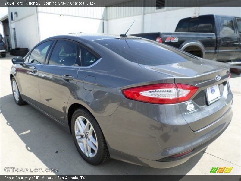 Sterling Gray / Charcoal Black 2014 Ford Fusion SE