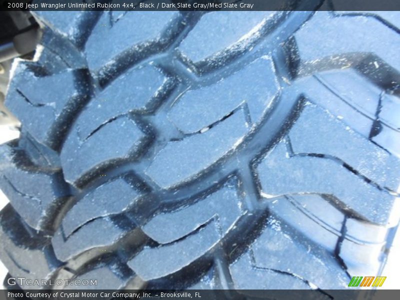 Black / Dark Slate Gray/Med Slate Gray 2008 Jeep Wrangler Unlimited Rubicon 4x4