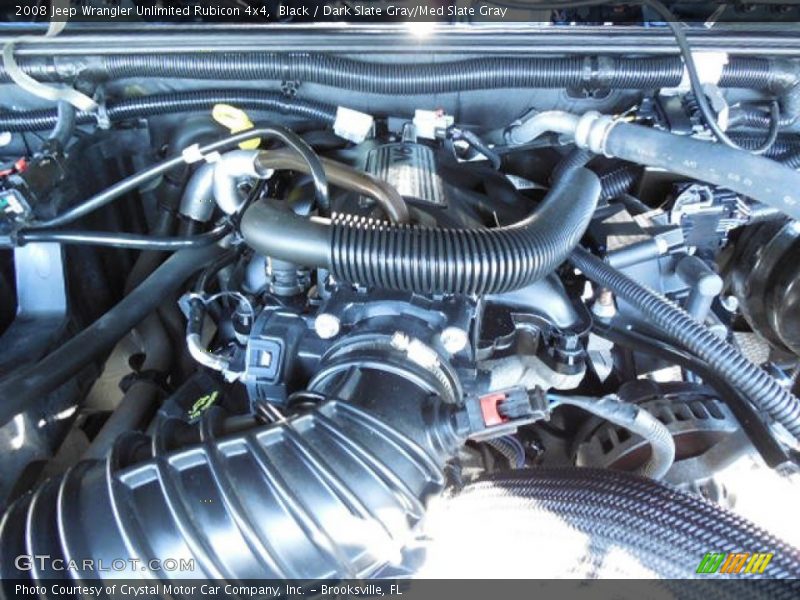 Black / Dark Slate Gray/Med Slate Gray 2008 Jeep Wrangler Unlimited Rubicon 4x4