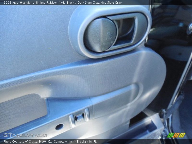 Black / Dark Slate Gray/Med Slate Gray 2008 Jeep Wrangler Unlimited Rubicon 4x4