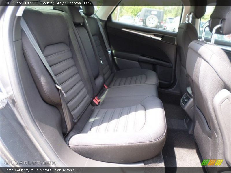 Sterling Gray / Charcoal Black 2014 Ford Fusion SE