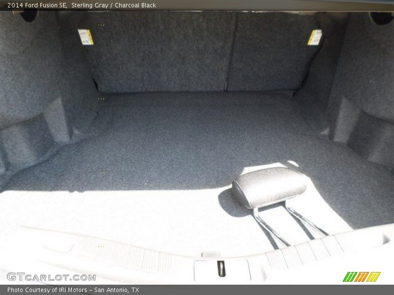 Sterling Gray / Charcoal Black 2014 Ford Fusion SE