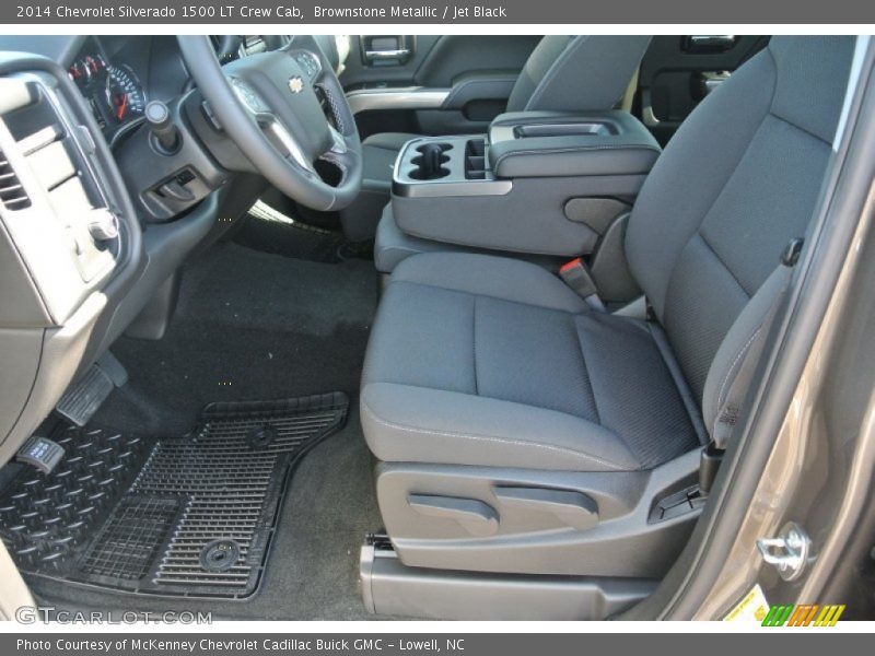 Brownstone Metallic / Jet Black 2014 Chevrolet Silverado 1500 LT Crew Cab