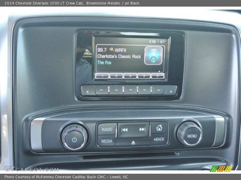 Brownstone Metallic / Jet Black 2014 Chevrolet Silverado 1500 LT Crew Cab