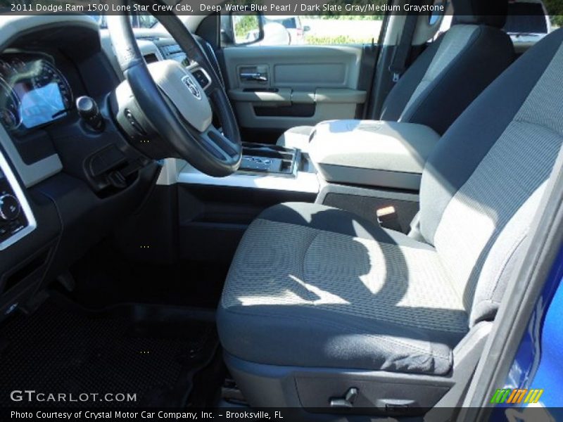 Deep Water Blue Pearl / Dark Slate Gray/Medium Graystone 2011 Dodge Ram 1500 Lone Star Crew Cab