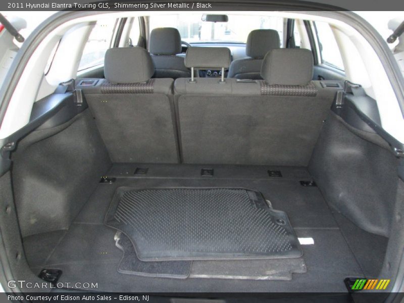 Shimmering Silver Metallic / Black 2011 Hyundai Elantra Touring GLS