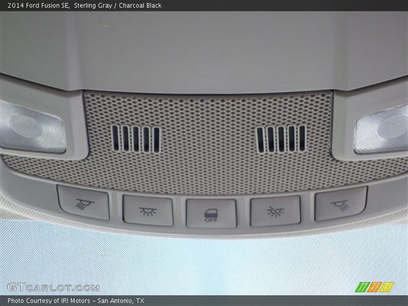 Sterling Gray / Charcoal Black 2014 Ford Fusion SE
