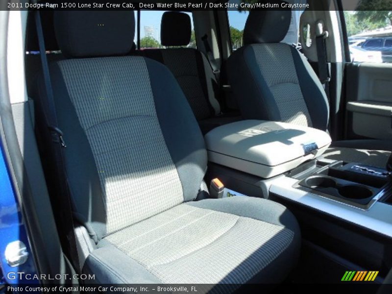 Deep Water Blue Pearl / Dark Slate Gray/Medium Graystone 2011 Dodge Ram 1500 Lone Star Crew Cab