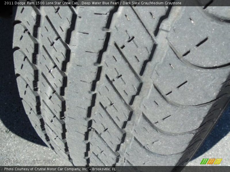 Deep Water Blue Pearl / Dark Slate Gray/Medium Graystone 2011 Dodge Ram 1500 Lone Star Crew Cab