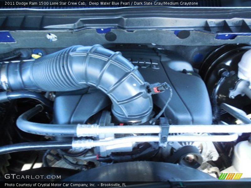 Deep Water Blue Pearl / Dark Slate Gray/Medium Graystone 2011 Dodge Ram 1500 Lone Star Crew Cab