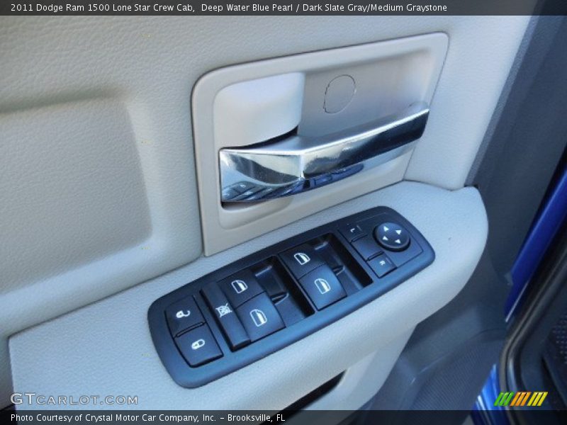 Deep Water Blue Pearl / Dark Slate Gray/Medium Graystone 2011 Dodge Ram 1500 Lone Star Crew Cab