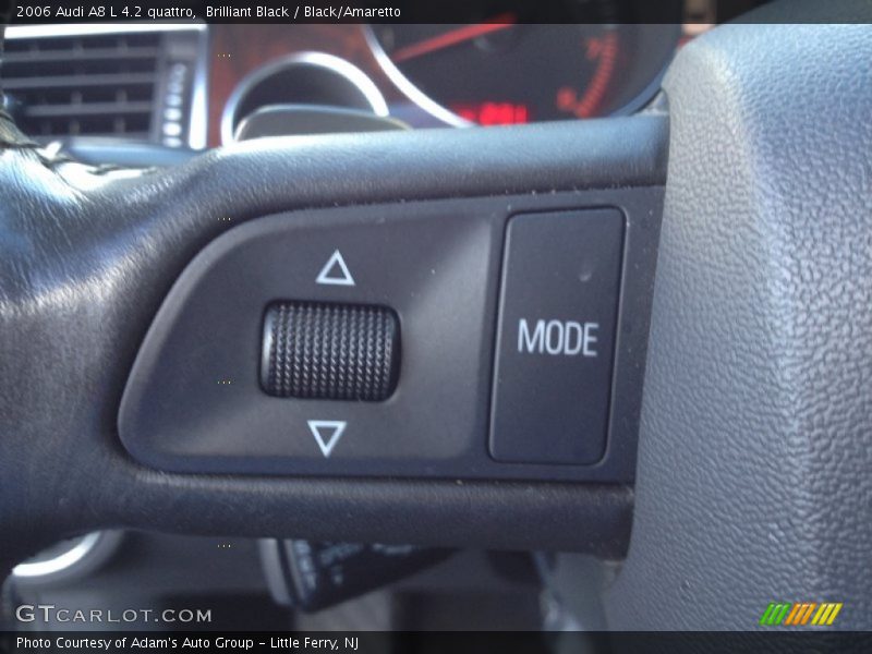 Brilliant Black / Black/Amaretto 2006 Audi A8 L 4.2 quattro