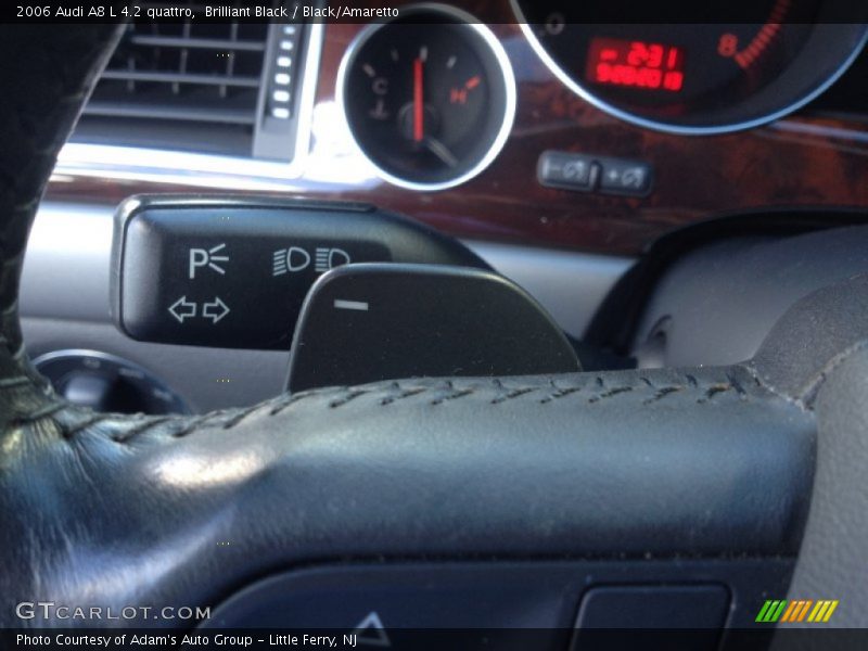 Brilliant Black / Black/Amaretto 2006 Audi A8 L 4.2 quattro