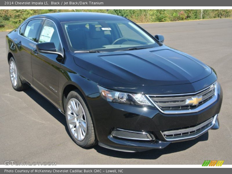 Front 3/4 View of 2014 Impala LS