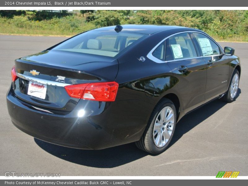 Black / Jet Black/Dark Titanium 2014 Chevrolet Impala LS