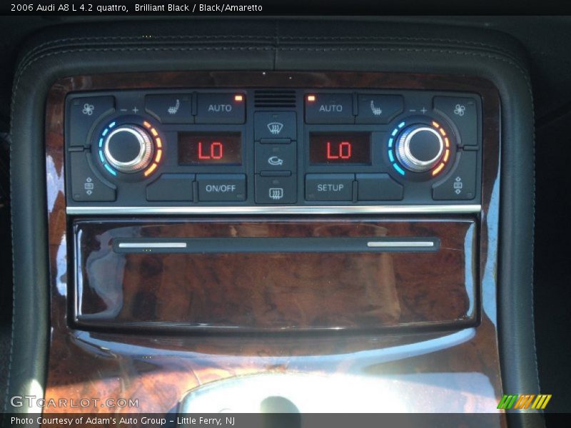 Brilliant Black / Black/Amaretto 2006 Audi A8 L 4.2 quattro
