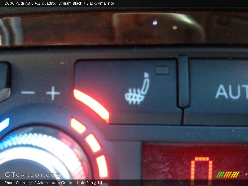 Brilliant Black / Black/Amaretto 2006 Audi A8 L 4.2 quattro