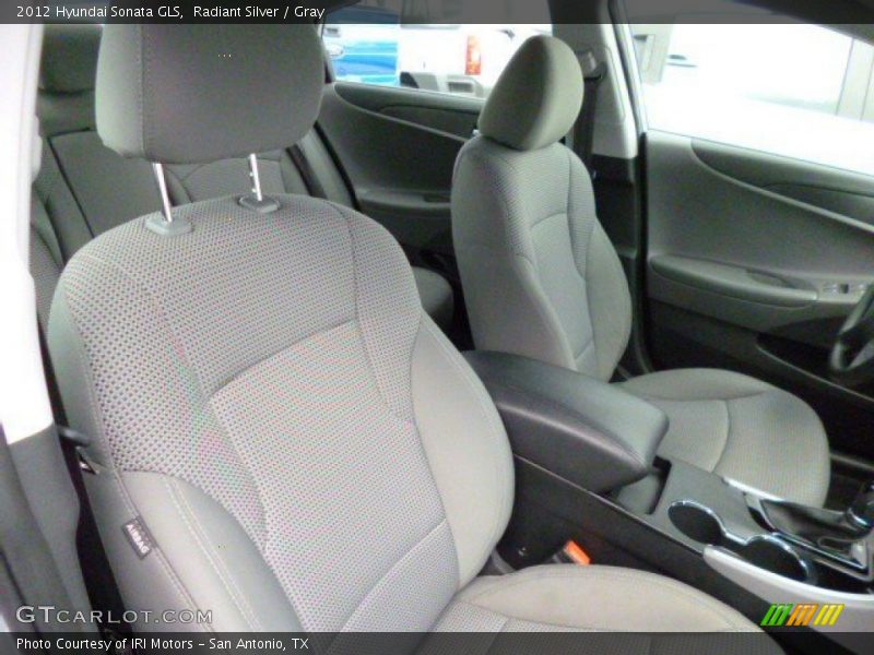 Radiant Silver / Gray 2012 Hyundai Sonata GLS