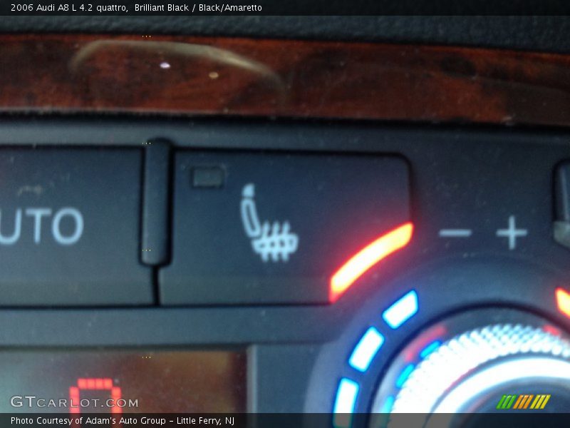 Brilliant Black / Black/Amaretto 2006 Audi A8 L 4.2 quattro