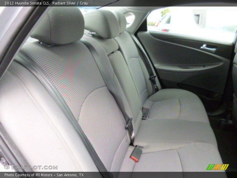 Radiant Silver / Gray 2012 Hyundai Sonata GLS