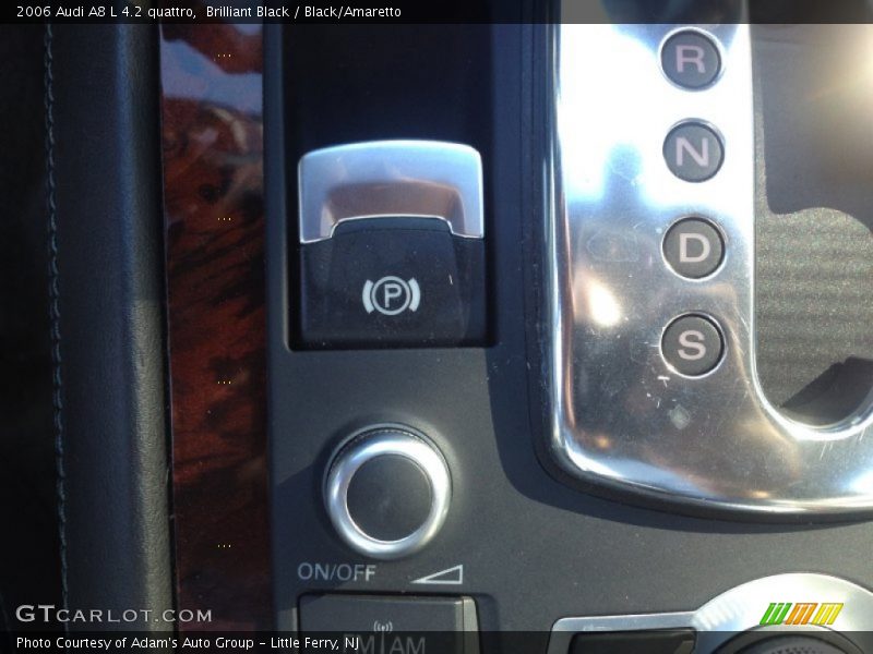 Brilliant Black / Black/Amaretto 2006 Audi A8 L 4.2 quattro