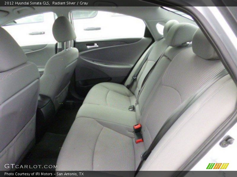 Radiant Silver / Gray 2012 Hyundai Sonata GLS