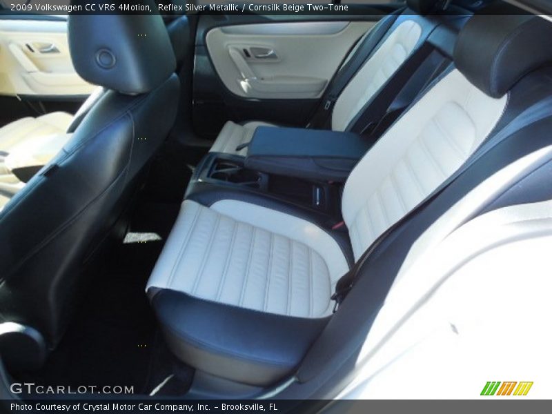 Reflex Silver Metallic / Cornsilk Beige Two-Tone 2009 Volkswagen CC VR6 4Motion