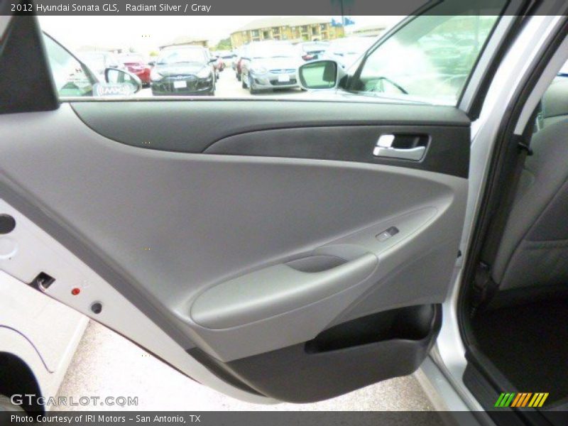Radiant Silver / Gray 2012 Hyundai Sonata GLS