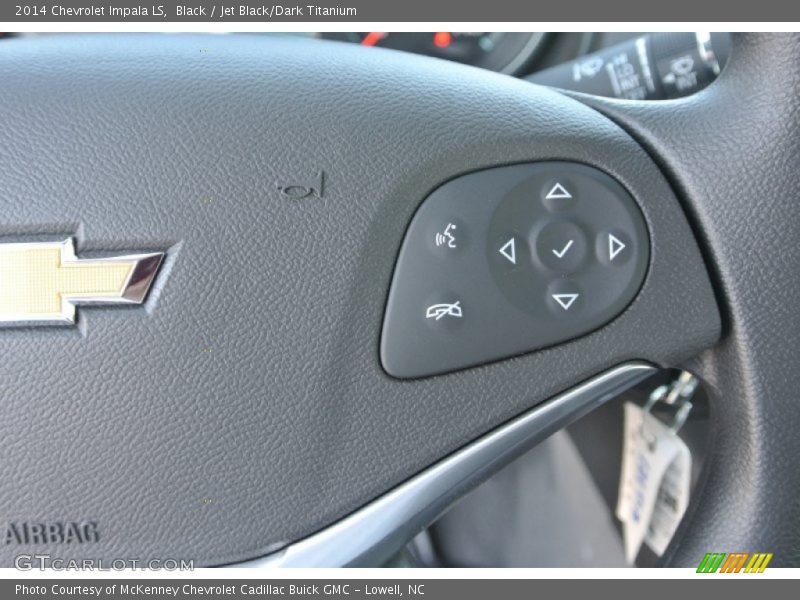 Black / Jet Black/Dark Titanium 2014 Chevrolet Impala LS