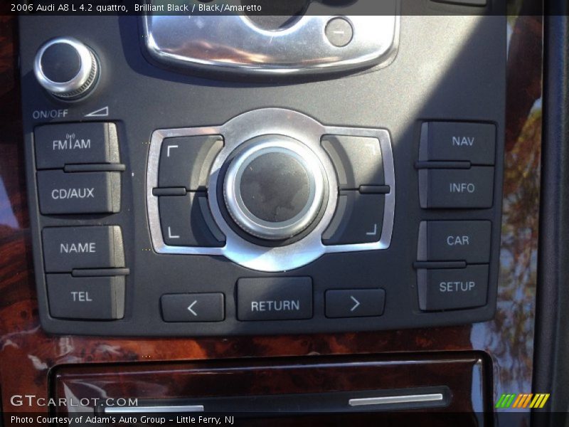 Brilliant Black / Black/Amaretto 2006 Audi A8 L 4.2 quattro