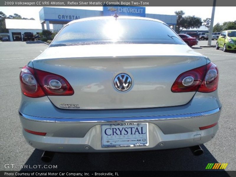 Reflex Silver Metallic / Cornsilk Beige Two-Tone 2009 Volkswagen CC VR6 4Motion