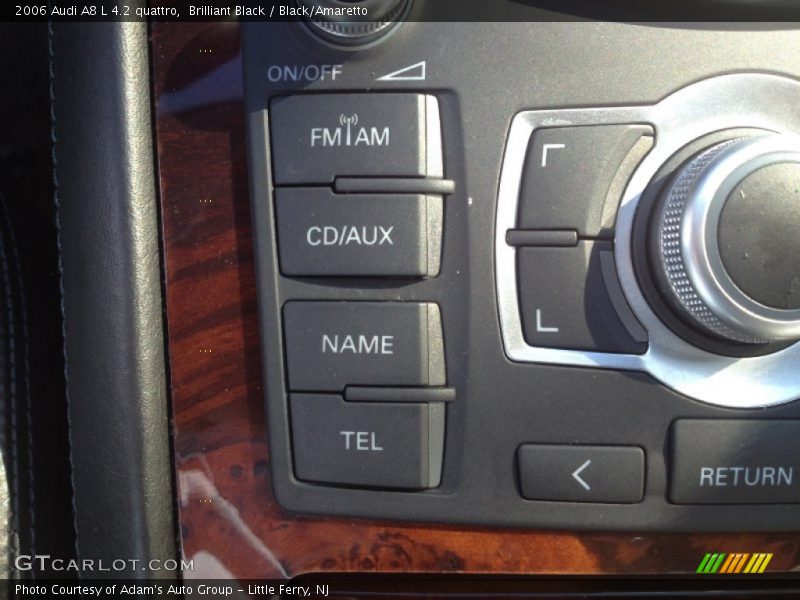 Brilliant Black / Black/Amaretto 2006 Audi A8 L 4.2 quattro