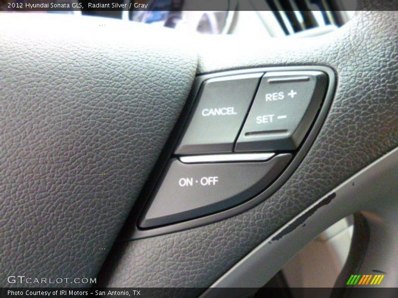 Radiant Silver / Gray 2012 Hyundai Sonata GLS