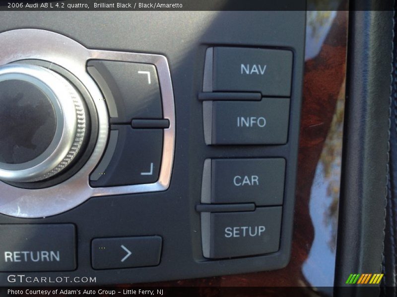 Brilliant Black / Black/Amaretto 2006 Audi A8 L 4.2 quattro