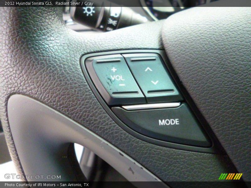 Radiant Silver / Gray 2012 Hyundai Sonata GLS