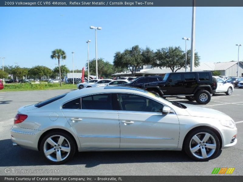 Reflex Silver Metallic / Cornsilk Beige Two-Tone 2009 Volkswagen CC VR6 4Motion