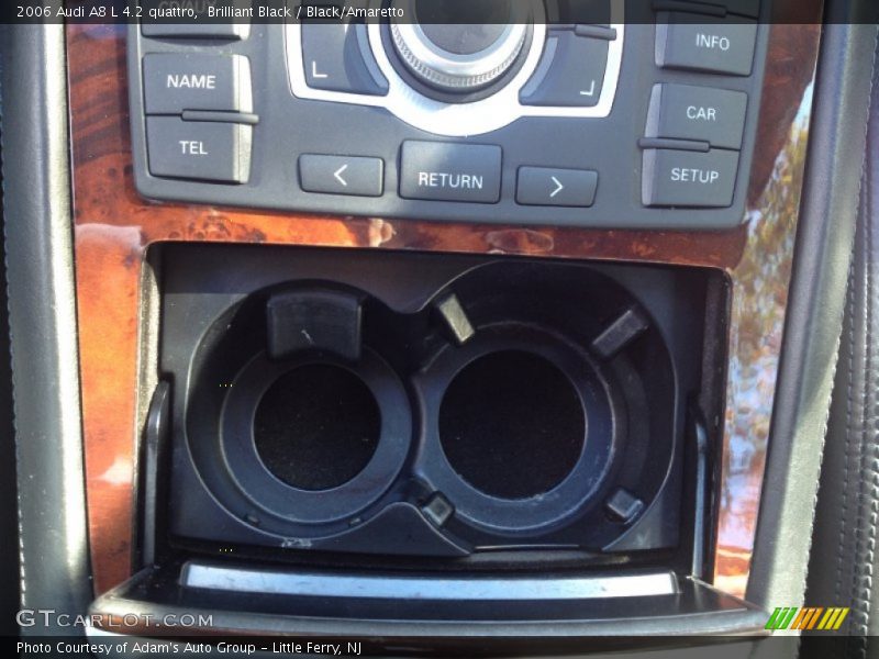 Brilliant Black / Black/Amaretto 2006 Audi A8 L 4.2 quattro