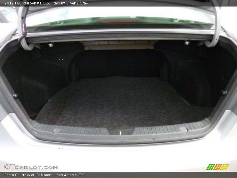 Radiant Silver / Gray 2012 Hyundai Sonata GLS