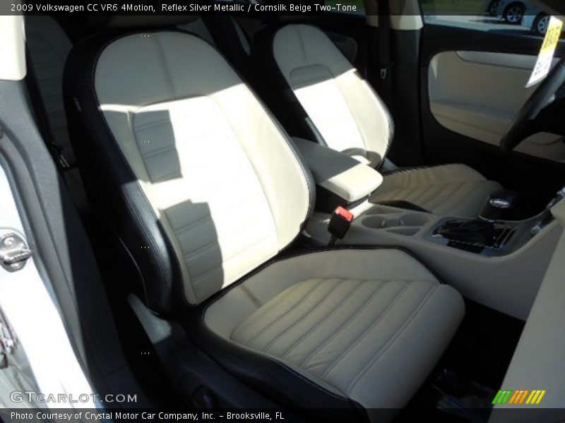 Reflex Silver Metallic / Cornsilk Beige Two-Tone 2009 Volkswagen CC VR6 4Motion