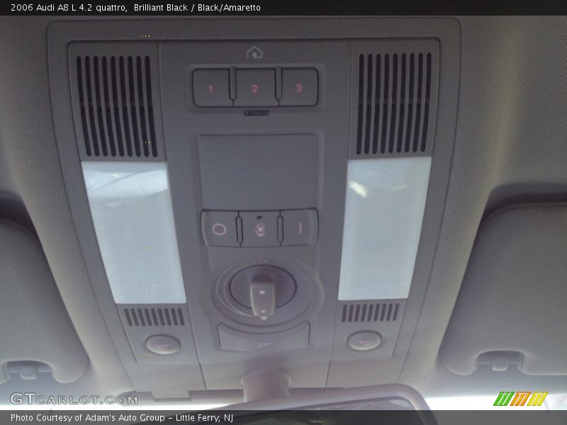 Brilliant Black / Black/Amaretto 2006 Audi A8 L 4.2 quattro